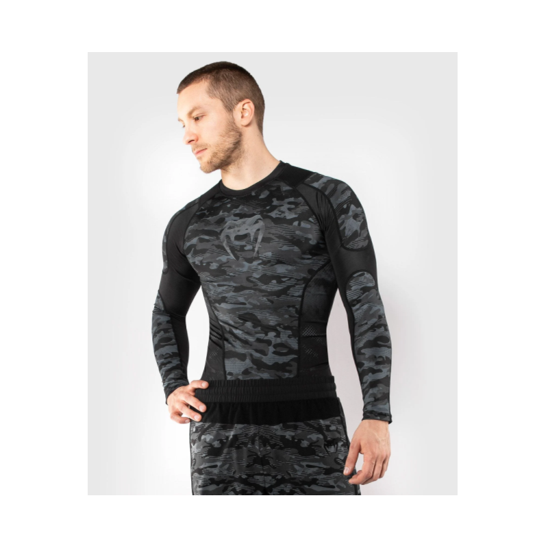 Defender Rashguard Longsleeves - Dark Camo